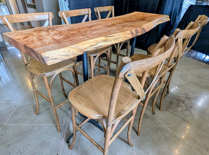 Live Edge Table (bar height)